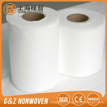 organic bamboo spunlace nonwoven fabric bamboo nonwoven rolls